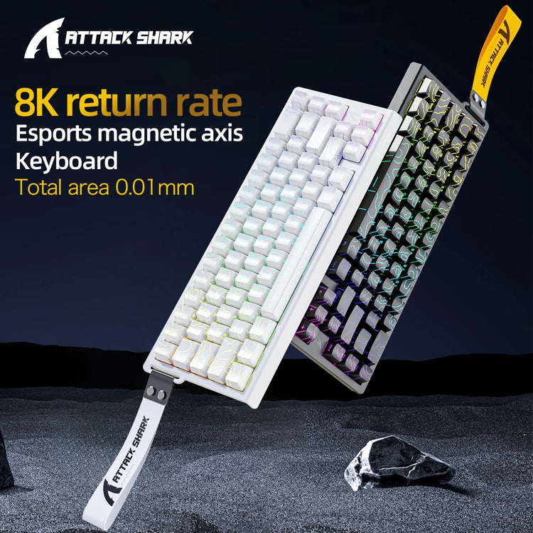 X68HE ATTACK SHARK Magnetic Gaming Keyboard - ElectronAge