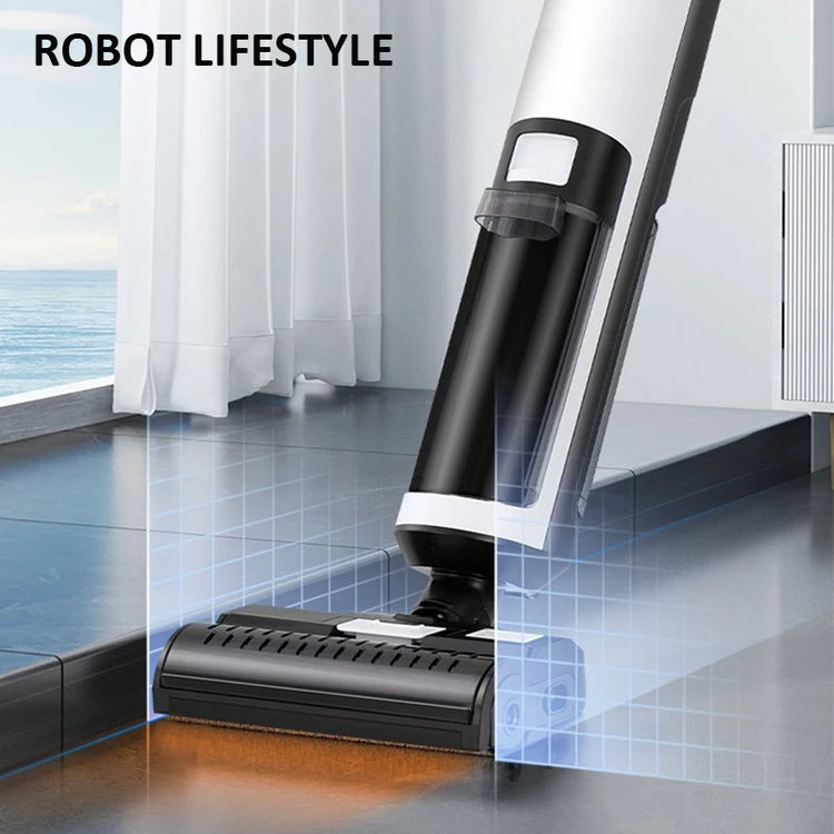 Cordless Handheld Vacuum Cleaner Wet Dry Cleaning Robot - ElectronAge