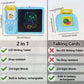2 in 1 Talking Flash Cards & LCD Writing Tablet English Interactive Learning Machine Education Toy Gift for Boys Girls Toddler