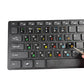 1PC Black Keyboard Stickers Russian Language Alphabet For Computer PC Dust Protection Laptop DIY Accessories