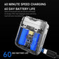R-18 Mini Electric Smart Household Shaver Digital Display Dual Blade Rechargeable Shaver Powerful Beard Trimmer Tool