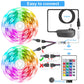 AeroLight LED Strip Lights RGB 5050 LED Strips Bluetooth APP Control Color Changing DC 12V 30LEDS/M Per Meter For Bedroom Room Kitchen Bar