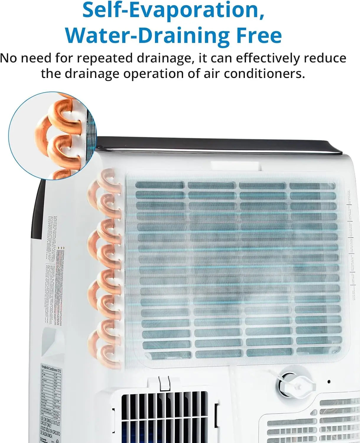 Adoolla 14000 BTU Portable Air Conditioners - ElectronAge