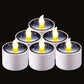 6 pieces of solar candle light, Solar LED tea night light, date romantic atmosphere decoration, lighting Camping home decoration