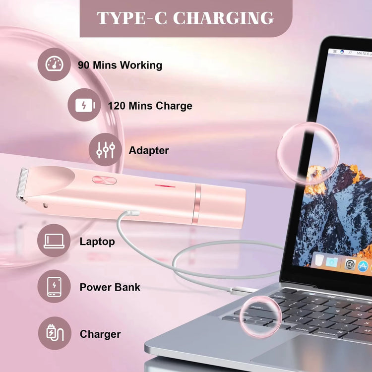Waterproof Rechargeable Electric Shaver - ElectronAge
