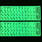 1PC Black Keyboard Stickers Russian Language Alphabet For Computer PC Dust Protection Laptop DIY Accessories