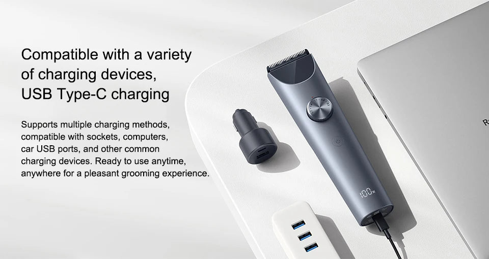 Xiaomi MIJIA Hair Clipper 2 Cutting Machine Trimmer - ElectronAge