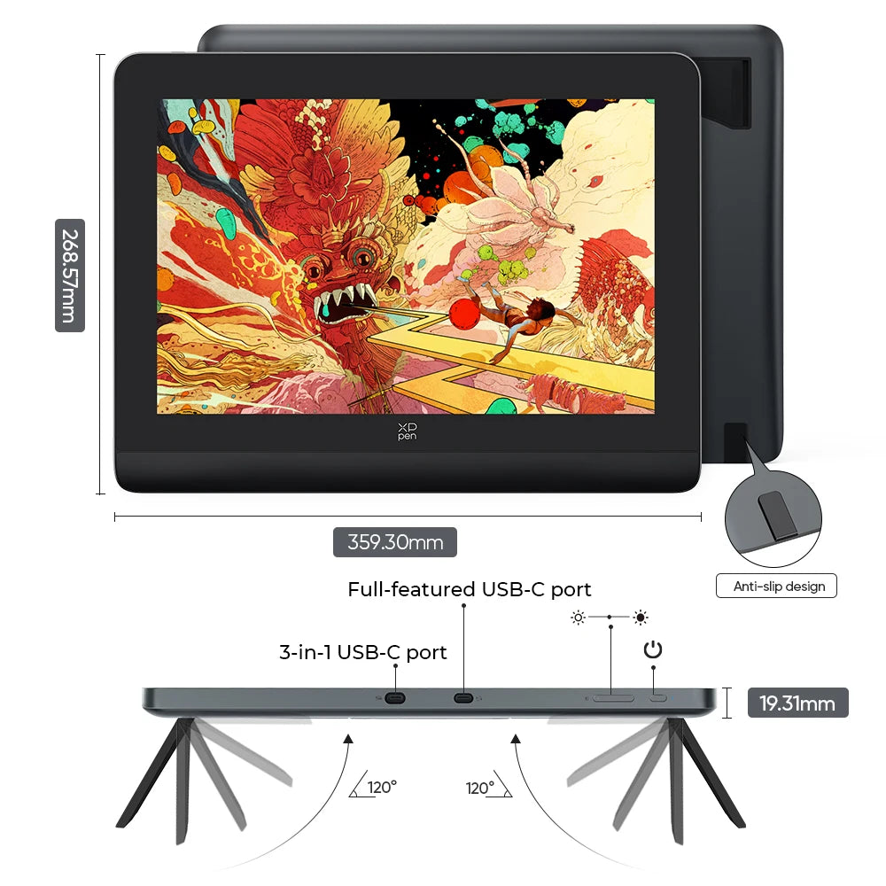 XPPen Artist Pro 14 (Gen 2) Graphic Pen Tablet - ElectronAge