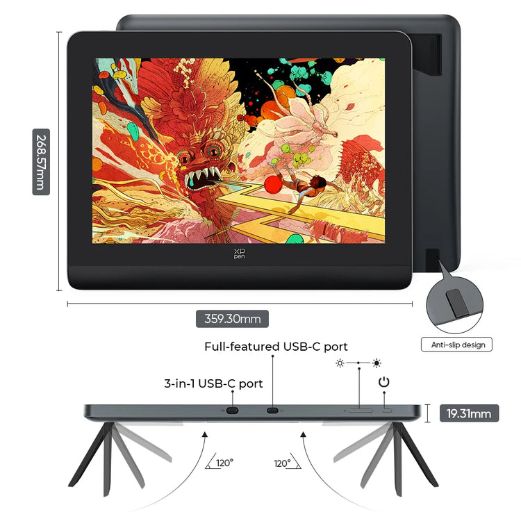XPPen Artist Pro 14 (Gen 2) Graphic Pen Tablet - ElectronAge