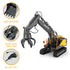 Double E E568 RC Excavator 17 Channel 1:16 3 IN 1 RC Engineering Car - ElectronAge