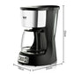 0.6L Electric Drip Coffee Makers 600W Household Coffee Machine 5 Cup Tea Coffe Pot Compact Coffee Maker with Reusable Filter