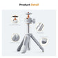 Selfie Stick Camera Bluetooth Handheld Tripod with Maximum Load Ccity of 2kg in Black for Smartphone Photography