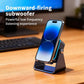 2026 Induction Speaker With Light Foldable Station Phone Speaker Stand 10W For Home Office Travel Christmas Birthday Men Women