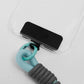 4/1PCS Ultra Thin Stainless Steel Phone Tether Tab Universal Cellphones Lanyard Patch Gasket Hang Rope Straps Metal Card Clip