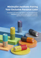 ZEALOT-M5 Magnetic Bluetooth Speaker 2-in-1 Power on Couplet Mini Speaker Macaron Color Dual Channel RGB Light Bluetooth 5.4