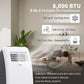Shinco 8,000 BTU Portable Air Conditioner - ElectronAge