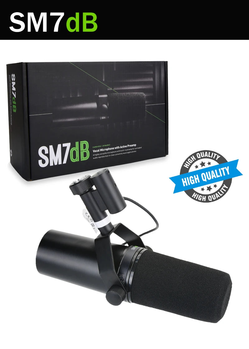 NILUNWEI SM7dB Dynamic Vocal Microphone With Optional Frequency Response - ElectronAge