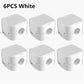 6PCS Magnetic Cable Clips Cable Smooth Adjustable Cord Holder Under Desk Cable Management Wire Keeper Cable Organizer Holder