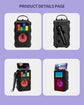Long Standby Karaoke Speaker USB/microSD, Bluetooth, Microphone