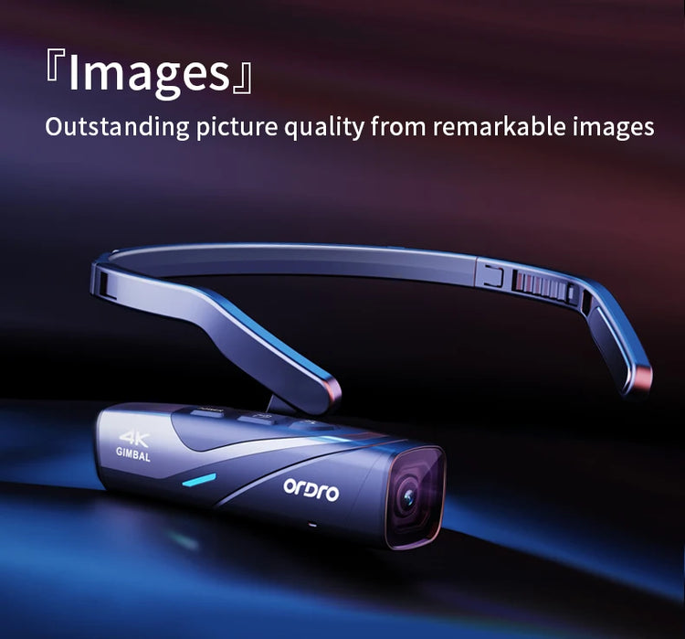 ORDRO EP8 4K 60FPS Head-Wearable Video Camera - ElectronAge