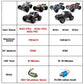 1:16 70KM/H Or 50KM/H 4WD RC Car With LED Remote Control Cars High Speed Drift Monster 4x4 Truck for Kids vs Wltoys 144001 Toys