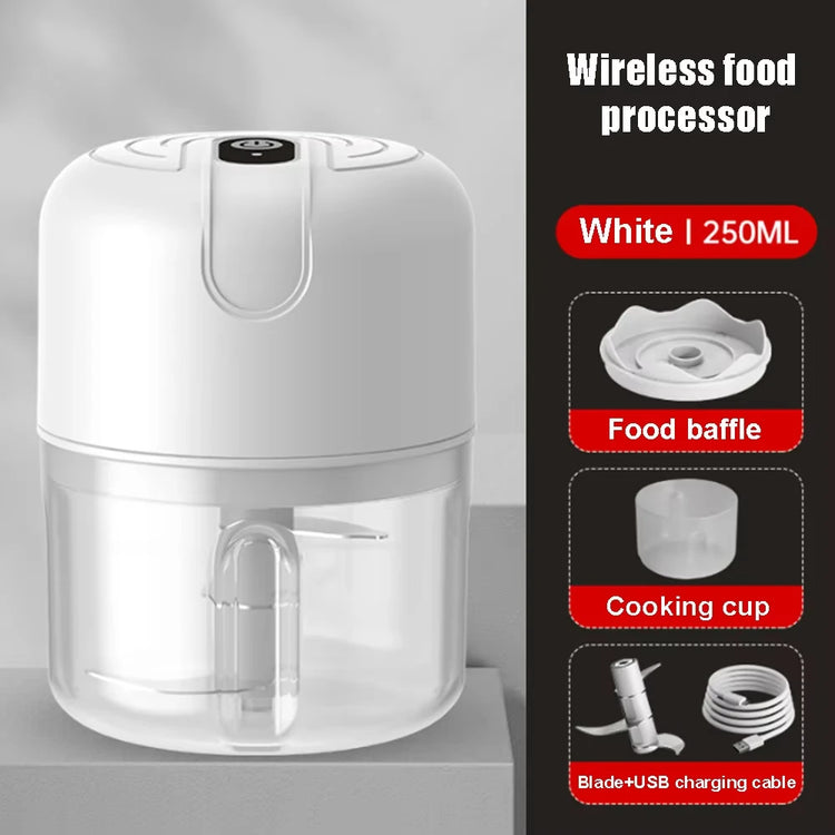 XIADYINJIA 1 set of ginger and garlic grinder 260ML - ElectronAge