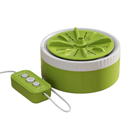 12W Foldable Washing Machine Three Mode 6L Retractable Travel Washer with Spinning Dry for Travel Business Trip