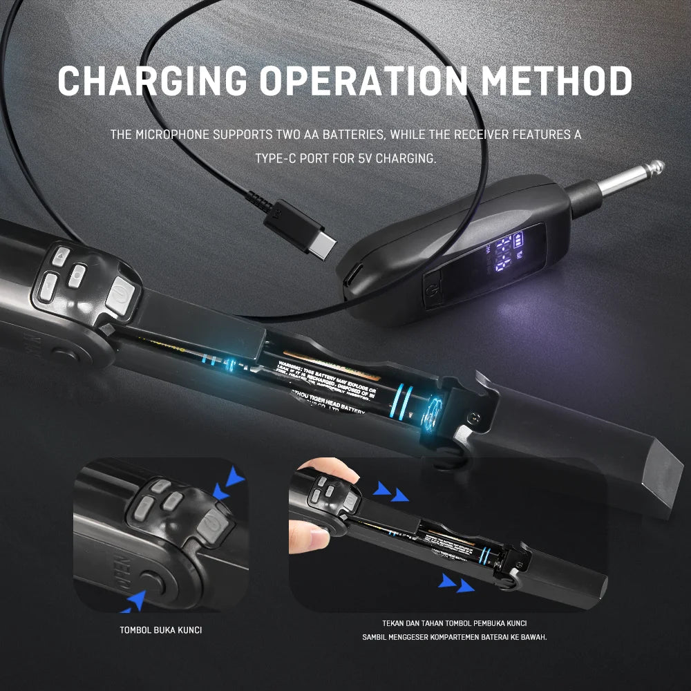 TAVOSOP Professional Wireless Microphone SKM9000 - ElectronAge