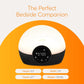 Sunrise Sunset Alarm Clock with Warm LEDs - Bedside Lamp for Wake-Up, Night & Reading Light