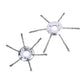 1Pcs 7/8/9-inch Lawn Mower Steel Wire Weed Trimmer Head Rust Removal Wheel Weed Removal Wheel Lawn Mowers Universal Parts