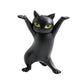 1/4Pcs Cats Pen Holder Funny Cat Doll Ornaments Crafts Earphone Support For Room Office Desk Home Decoration Accessories