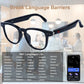 Smart audio glasses, real-time translation via app, photochromic lenses, Hi-Fi music playback, and noise-canceling voice calls.