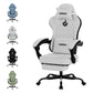 wotsta Gaming Chair with Footrest - ElectronAge