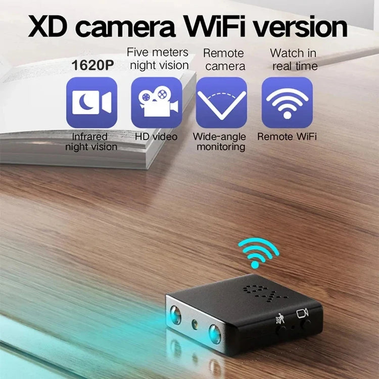 Wireless Wifi Mini version HD1620P Home Security Camcorder - ElectronAge