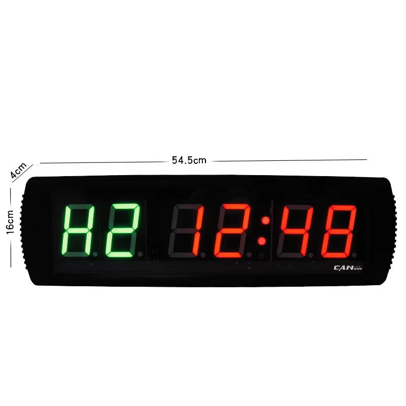 Ganxin 3" Led Fitness Timer wall clock - ElectronAge