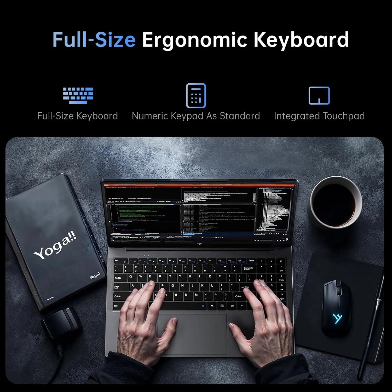 ACEMAG 15.6Inch FHD IPS AMD Ryzen 3 Laptop - ElectronAge