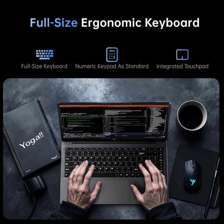 ACEMAG 15.6Inch FHD IPS AMD Ryzen 3 Laptop - ElectronAge