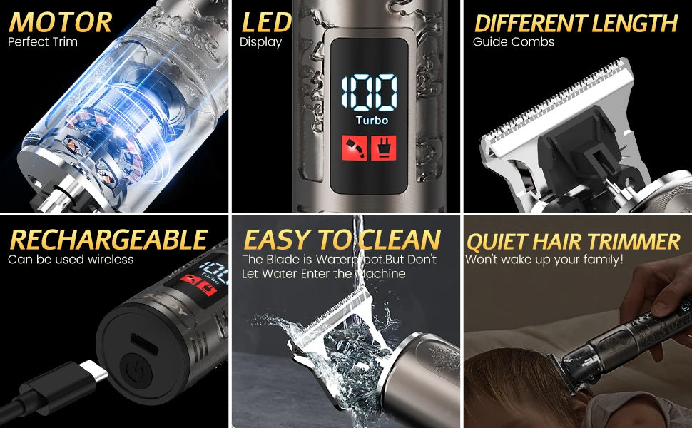 SEJOY Electric Shaver for Men Rechargeable - ElectronAge