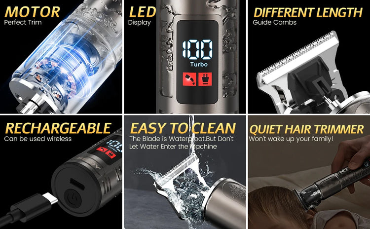 SEJOY Electric Shaver for Men Rechargeable - ElectronAge
