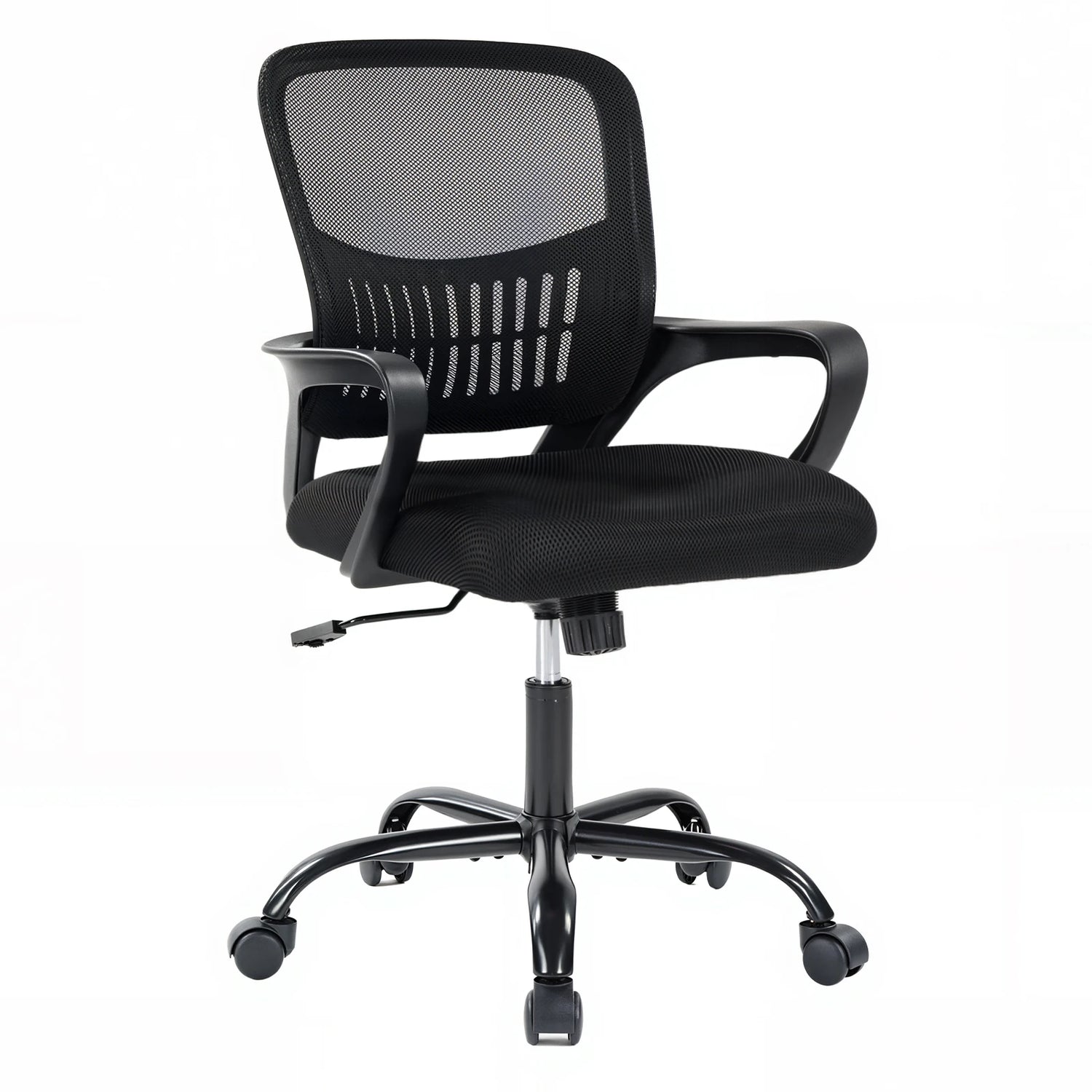 MCQ Fixed Armrest Office Desk Chair - ElectronAge