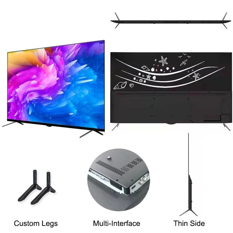 TV 65-inch 4k Smart with Android Wifi - ElectronAge