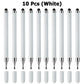 10Pcs Touch Pencil 2 in 1 Universal Stylus Pen for Tablet Laptop IPad IPhone Drawing Screen Tablet Pen for Huawei Samsung Phone