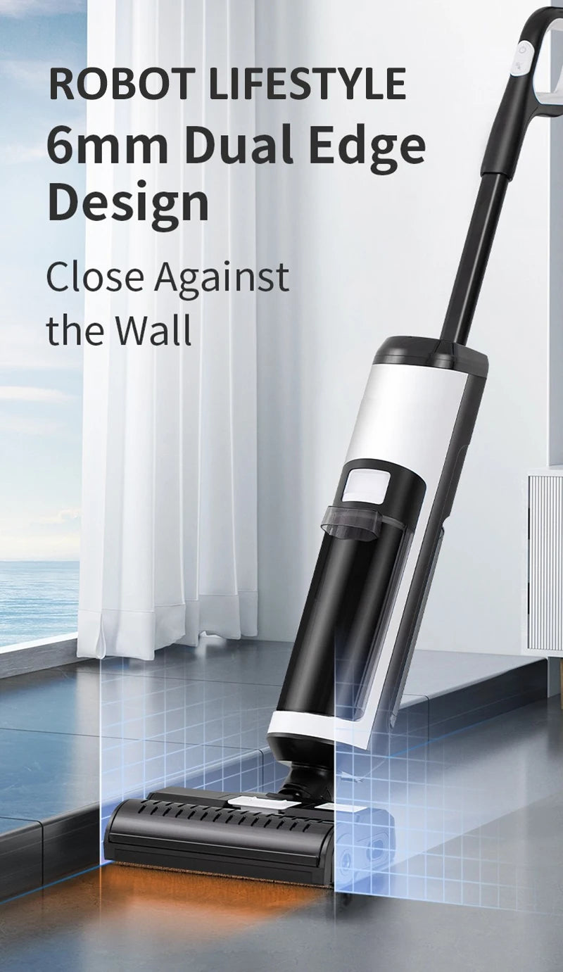 Cordless Handheld Vacuum Cleaner Wet Dry Cleaning Robot - ElectronAge