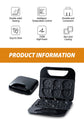 Animal Mini Waffle Maker 6 Animal Shaped Pancakes Breakfast Machine Non-Stick Waffler Iron Household for Kids Adults Fun Gift