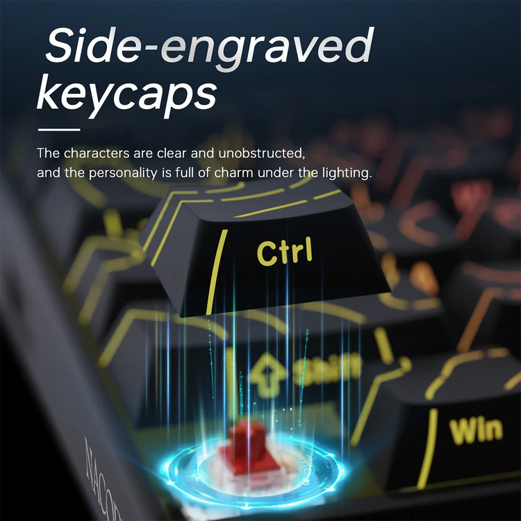 Ajazz NK68 Mechanical Gaming Keyboard - ElectronAge