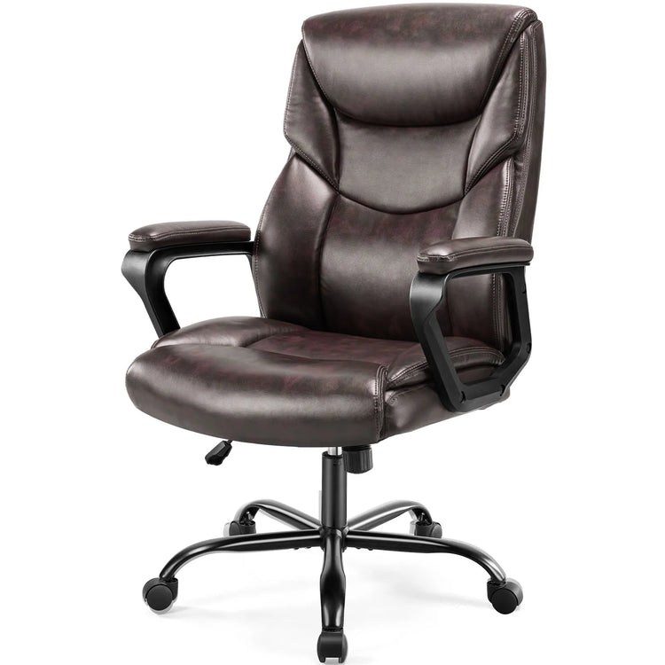 JHK Ergonomic PU Leather Padded Armrest - ElectronAge
