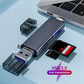 6 in 1 USB 3.0 Card Reader SD TF Card USB Flash Drive OTG Adapter for PC Type C Micro USB For Mobile Phone USB Type C Converter