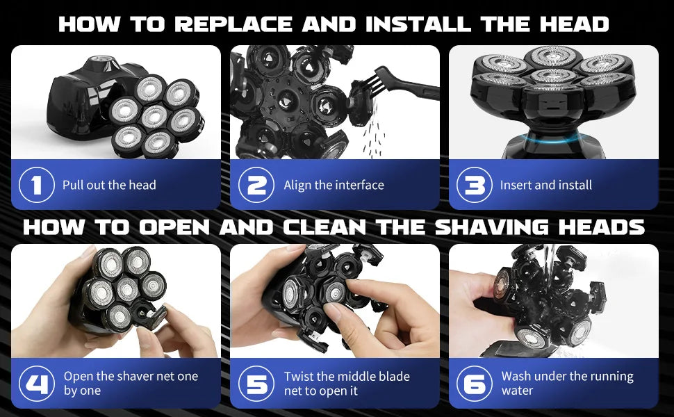SEJOY Head Shavers for Bald Men - ElectronAge