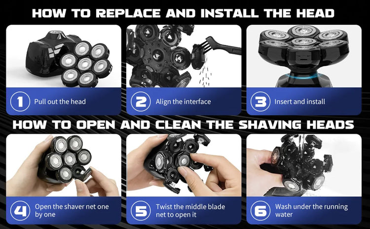 SEJOY Head Shavers for Bald Men - ElectronAge