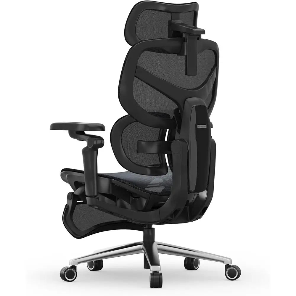Ergonomic Gaming Chair with Adaptive Lumbar Support - ElectronAge